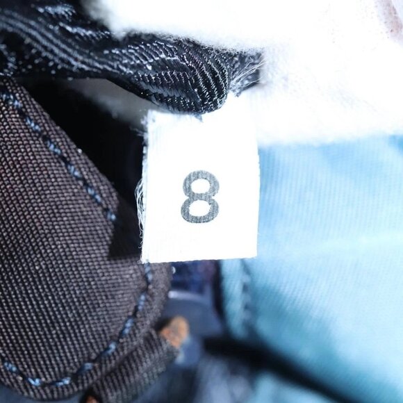 PRADA Hand Bag Nylon Blue Silver Auth 107216 - Picture 11 of 16